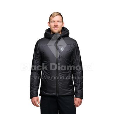 Чоловіча утеплена куртка Black Diamond Solution 3.0 Hoody, Black, S (BD 7460150002SML1)