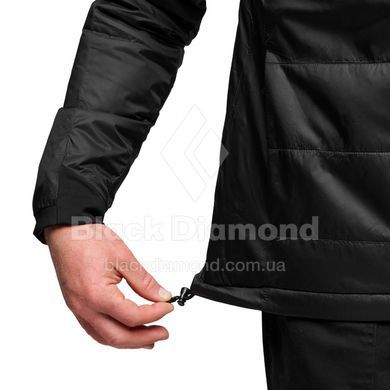 Трекинговая куртка мужская Black Diamond M Solution 2.0 Hoody, Black, S (BD 7460300002SML1)