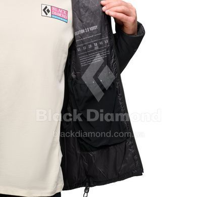 Чоловіча утеплена куртка Black Diamond Solution 3.0 Hoody, Black, S (BD 7460150002SML1)