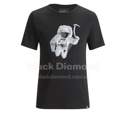 Фуболка мужская Black Diamond M SS Spaceshot Tee Black, р.S (BD GY4V.015-S)