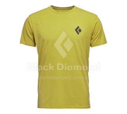 Футболка мужская Black Diamond M Equipment For Alpinist Tee, Sulfur, р.M (BD YL4X.7006-M)