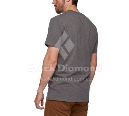Футболка чоловіча Black Diamond M Rope Diamond Tee, Charcoal Heather, XS (BD 730058.0036-XS)