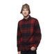 Рубашка мужская Black Diamond M Project Flannel, Red Rock/Black Plaid, S (BD 7440639558SML1)
