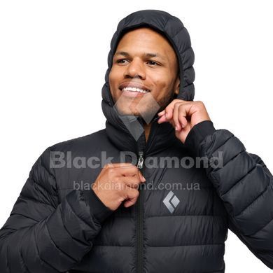 Трекінговий чоловічий легкий пуховик Black Diamond M Access Down Hoody, Black, S (BD 7440940002SML1)