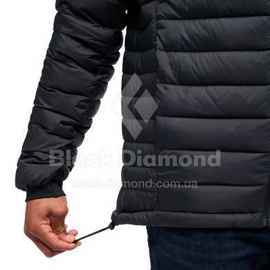 Трекінговий чоловічий легкий пуховик Black Diamond M Access Down Hoody, Black, S (BD 7440940002SML1)
