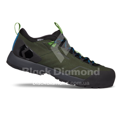Кроссовки мужские Black Diamond M Mission LTHR LW WP, Cypress/Black, 8 (BD 58003291580801)