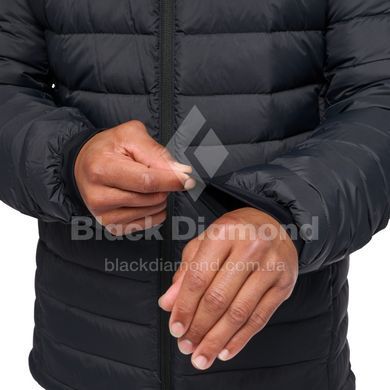 Трекінговий чоловічий легкий пуховик Black Diamond M Access Down Hoody, Black, S (BD 7440940002SML1)