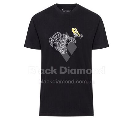 Футболка чоловіча Black Diamond Cam Tee, Black, L (BD 730038.0002-L)