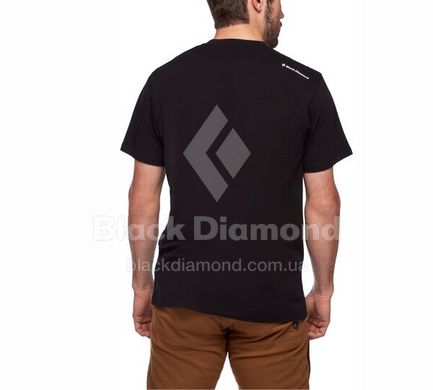 Футболка чоловіча Black Diamond Cam Tee, Black, L (BD 730038.0002-L)