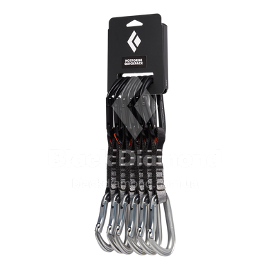 Набор оттяжек с карабинами Black Diamond HotForge QuickPACK 12 см, Light Grey (BD 3811221004ALL1)