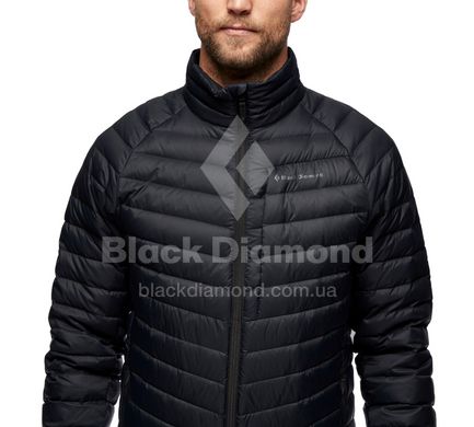 Трекінговий чоловічий легкий пуховик Black Diamond Access Down Jacket, S - Black (BD 746083.0002-S)