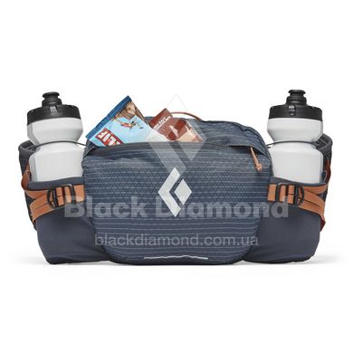 Поясна сумка Black Diamond Purcuit 6 Waist Pack Carbon/Moab Brown (BD 6800089491ALL1)