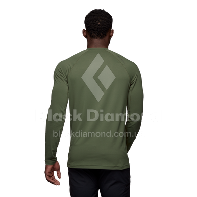 Футболка з довгим рукавом чоловіча Black Diamond M Alpenglow LS Crew, Tundra, S (BD 7520923010SML1)