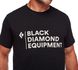 Футболка чоловіча Black Diamond Stacked Logo Tee, Black, L (BD 730053.0002-L)