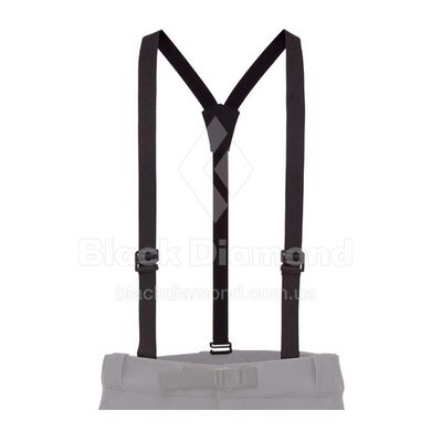 Підтяжки чоловічі Black Diamond Dawn Patrol Suspender Straps, One Size, Black (BD 7250010002ALL1)