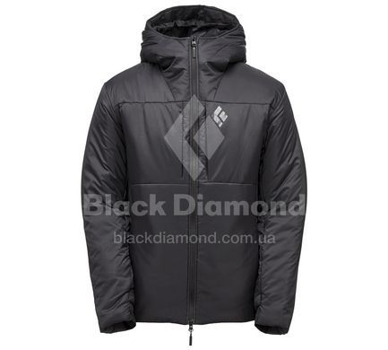 Чоловіча зимова куртка Black Diamond Belay Parka, L - Black (BD 746100.0002-L)