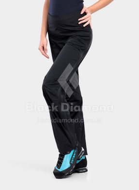 Штаны женские Black Diamond Stormline Stretch Full Zip Rain Pants, XXS - Black (BD TC2Z.015-XXS)