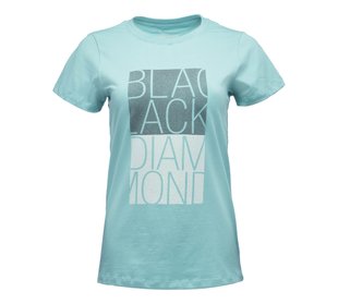 Футболка жіноча Black Diamond SS Block Tee Alpine Lake, р. XS (BD EDX0.3000-XS)