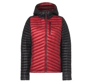 Жіночий легкий пуховик для трекінгу Black Diamond FW20 W APPROACH DOWN HOODY, S - Wild Rose/Black (SS 7460029142SML1)