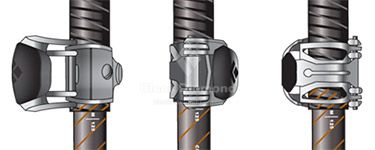 Треккинговые телескопические палки Black Diamond Trail Pro, 105-140 см, Black (BD 112504.6016)