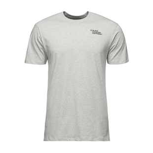 Футболка мужская Black Diamond M Heritage Equipment Tee, Nickel Heather, XL (BD 7302311014XLG1)