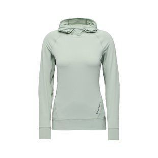 Кофта женская с рукавом реглан Black Diamond W Ls Alpenglow Hoody, Agave, M (BD 7520803061MED1)