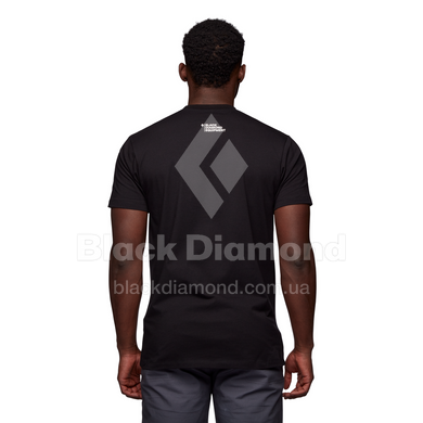 Футболка мужская Black Diamond Aerial View Tee, Black, р.XS (BD 7302180002XSM1)