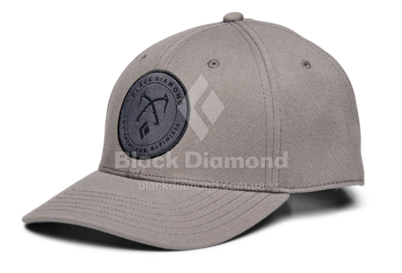 Бейсболка унисекс Black Diamond BD Brushed Cap, One Size - Granite (BD 7230191007ALL1)