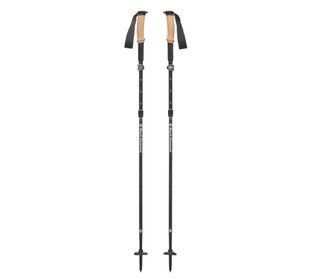 Трекінгові палки Black Diamond Alpine FLZ, 105-125 см, Black (BD 112195-125)