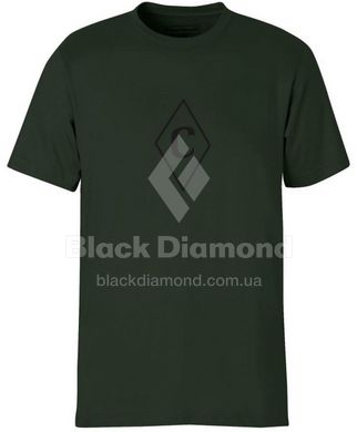Футболка мужская Black Diamond M SS Stamp C Tee Hemlock, р.M (BD EGWZ.320-M)