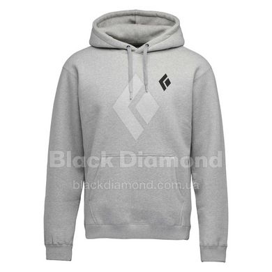 Худі чоловіче Black Diamond M Equipment For Alpinists Pullover Hoody, Nickel Heather, L (BD 7524411014LRG1)