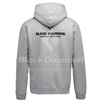 Худи мужское Black Diamond M Equipment For Alpinists Pullover Hoody, Nickel Heather, L (BD 7524411014LRG1)