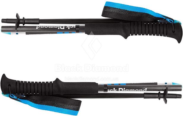 Трекінгові палки Black Diamond Distance Carbon Z, 115 см, Ultra Blue (BD 11253540311151)