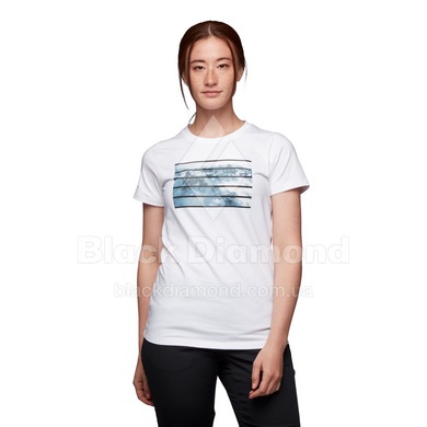Футболка жіноча Black Diamond Aerial View Tee, White, р.S (BD 7301511006SML1)