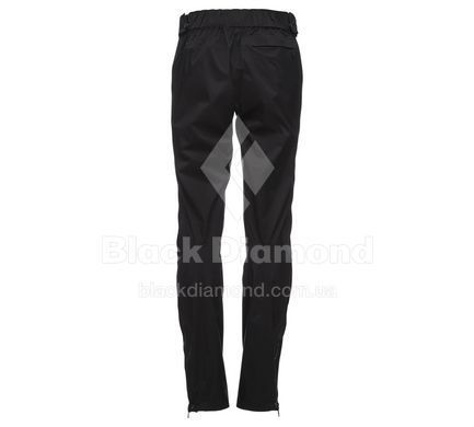Штаны женские Black Diamond Stormline Stretch Full Zip Rain Pants, XS - Black (BD TC2Z.015-XS)