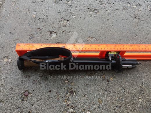 Трекінгові палки Black Diamond Alpine FLZ, 120-140 см, Black (BD 112203-140)