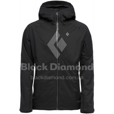 Горнолыжная мужская теплая мембранная куртка Black Diamond Boundary Line Insulated Jacket, L - Black (BD 746060.0002-L)