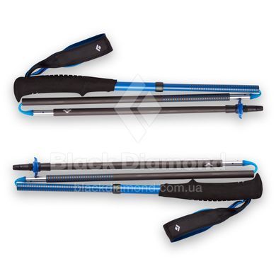 Треккинговые палки Black Diamond Distance Carbon Z, 125 см, Ultra Blue (BD 11253540311251)