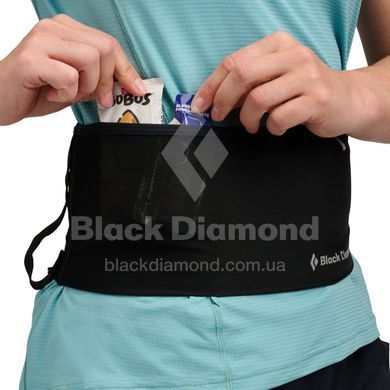Пояс-сумка Black Diamond Distance Run Belt, Black, L (BD 6813500002LRG1)