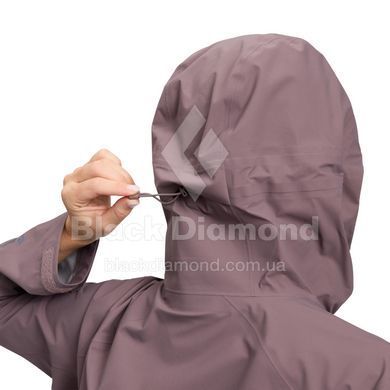 Куртка женская мембранная Black Diamond W Strataline Stretch Shell, Dark Mauve, M (BD 7450616048MED1)
