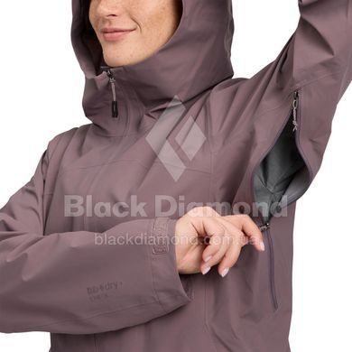 Куртка женская мембранная Black Diamond W Strataline Stretch Shell, Dark Mauve, M (BD 7450616048MED1)