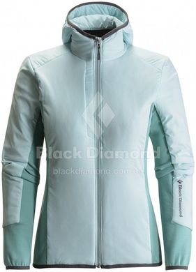 Жіноча куртка Soft Shell Black Diamond Deployment Hybrid Hoody, M - Glacial Blue (BD Y3LA.449-M)