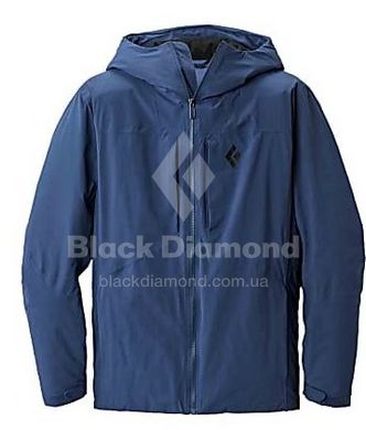 Мембранна чоловіча тепла куртка Black Diamond Mission Down Parka, L - Denim (BD IYU6.427-L)