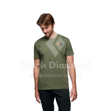 Футболка чоловіча Black Diamond M Faded SS Tee, Tundra, L (BD 7524403010LRG1)