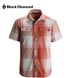 Рубашка мужская Black Diamond M SS Technician Shirt, Rust-Aluminum Plaid, L (BD J3U1.983-L)