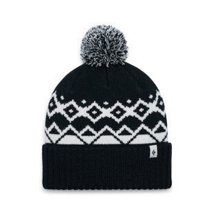 Шапка Black Diamond Tom Pom Beanie, Black/White, One Size (BD 7210449086ALL1)