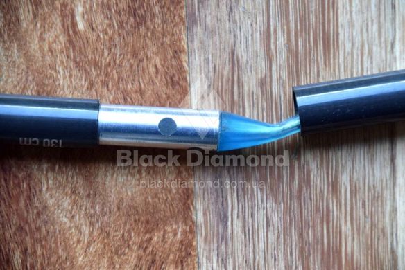 Трекінгові палки Black Diamond Distance Carbon FLZ, 95-110 см, Black (BD 112204-110)