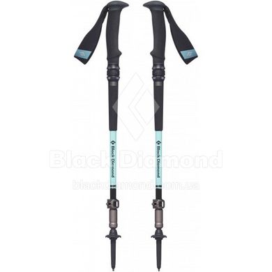 Трекінгові телескопічні палки Black Diamond W Trail Pro Shock, 95-125 см, Black (BD 112503.3000)
