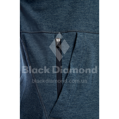 Жіноча худі з кишенею кенгуру Black Diamond W Stone Hoody, Azurite, M (BD 7440324022MED1)