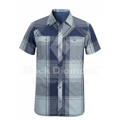 Сорочка чоловіча Black Diamond M SS Technician Shirt, Indigo, M (BD TJ4U.425-M)